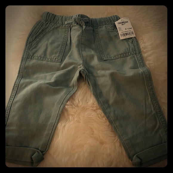 Girls 9-12 olive pants - Picture 1 of 1